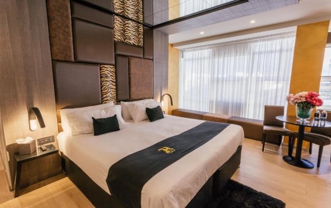 Slaapkamer van hotel Hugo's Boutique in Malta